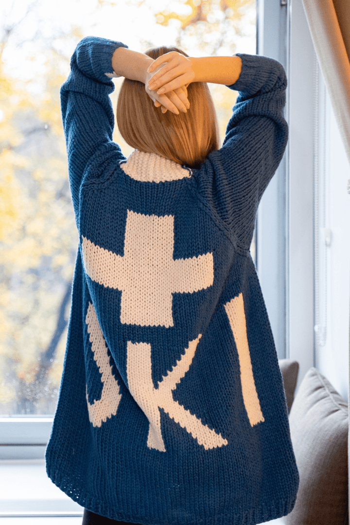 The Buxton | Hand Made Wool Cardigan - Cotes of London