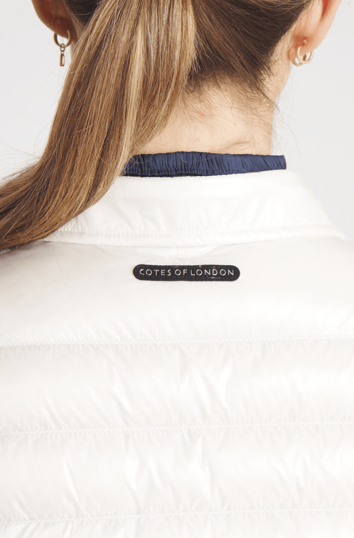 The Harrow Royale | Down Shirt | Ivory - Cotes of London