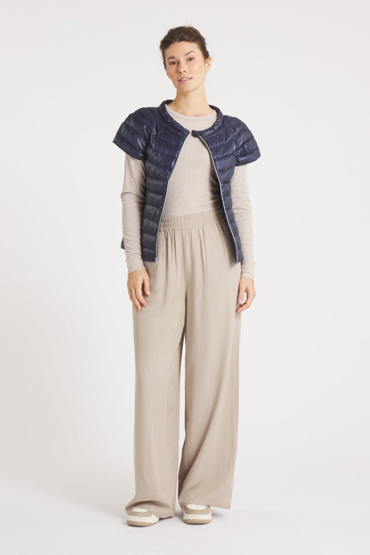 The St Ives | Down Vest | Ink Navy - Cotes of London